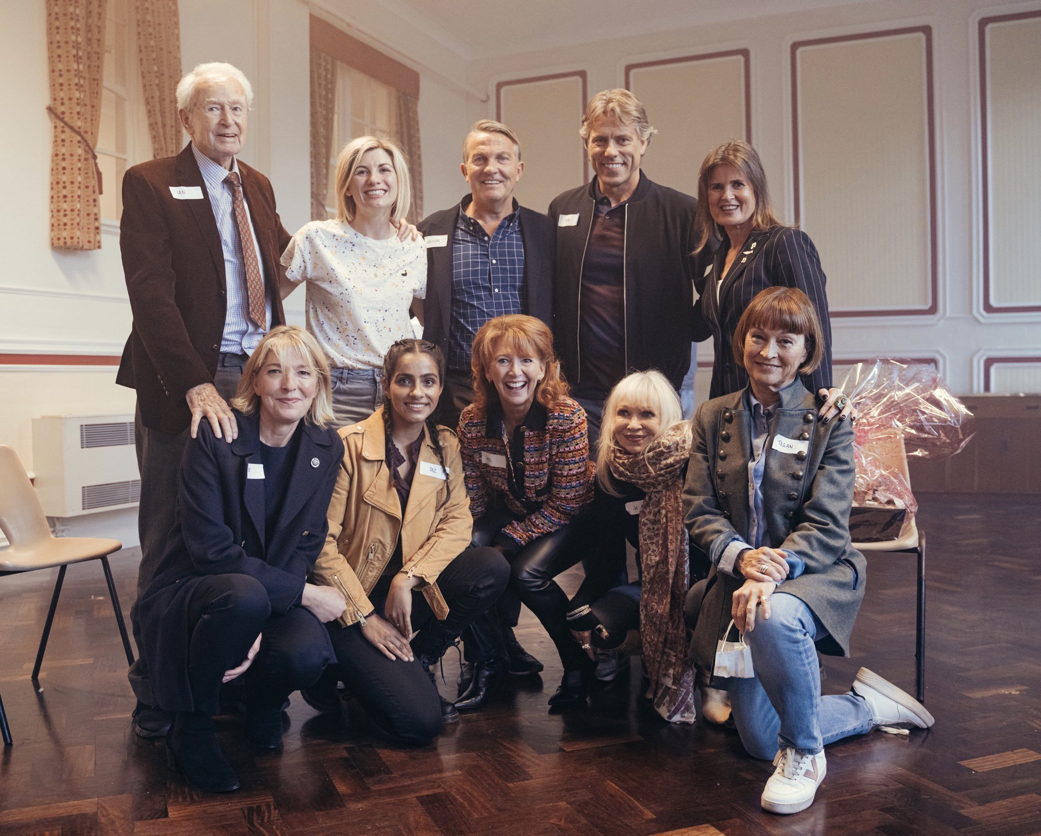 Cast photo from Doctor Who The Power of the Doctor